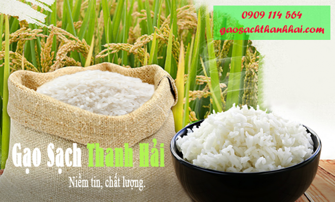 Gạo quê sạch giúp bữa ăn thêm ngon miệng