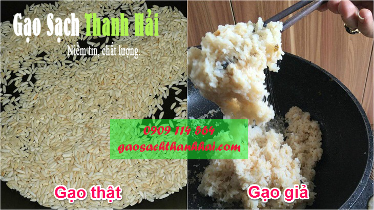 Thông tin về gạo bẩn xuất hiện hàng loạt nên người dùng chuyển qua mua gạo quê sạch